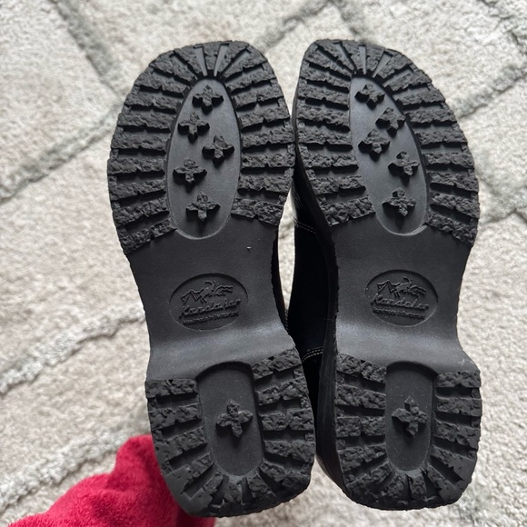 Kandahar black combat boots lace up Urban Hikers silver 38 / 7.5 - Picture 9 of 12